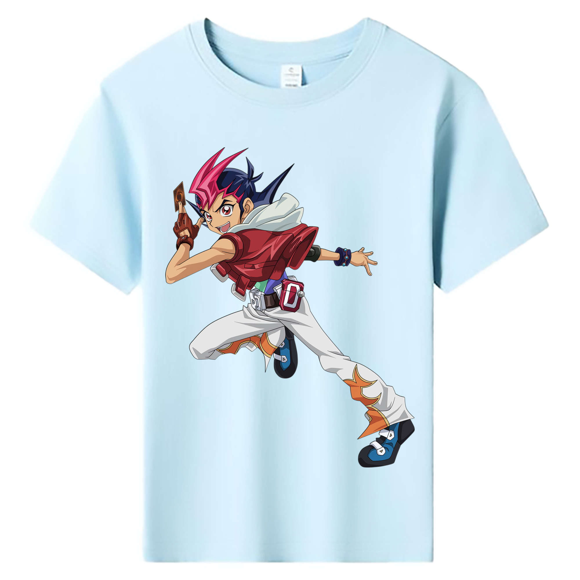 （画像用） 遊☆戯☆王 Yu-Gi-Oh! 綿100％キッズTシャツ（フロントプリント）